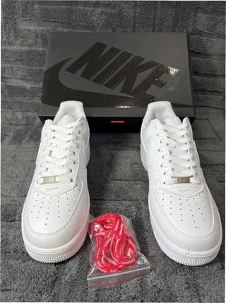 Nike Air Force 1 Supreme EU37.5 Blancas