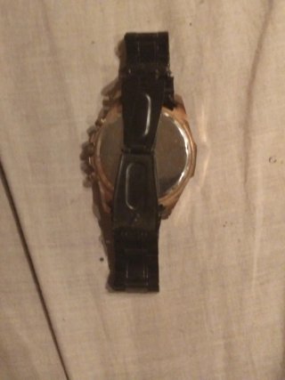 Reloj Naviforce Negro y Dorado Hombre