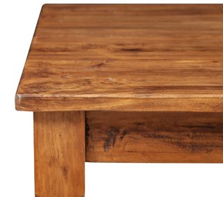 Scrivania Country in legno massello di tiglio