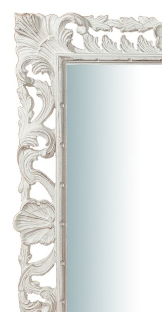 Specchio da parete verticale/orizzontale in legno
