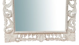 Specchio da parete verticale/orizzontale in legno