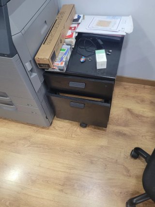 Muebles de oficina negro