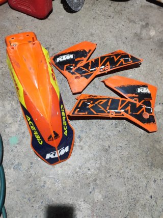 Tapas KTM SX EXC Naranja