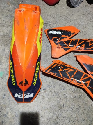 Tapas KTM SX EXC Naranja