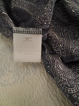 Tuta Elisabetta Franchi fantasia paisley