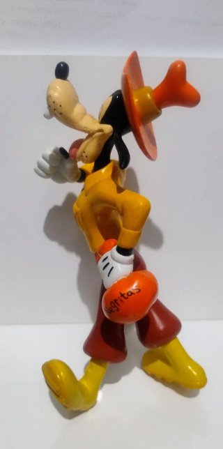 Disney Vintage Goofy Cowboy Toy Pluto