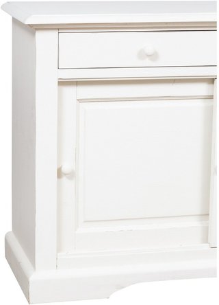 Credenza Country in legno massello di tiglio finit