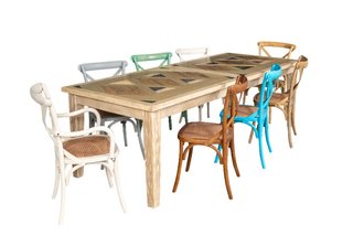 Sedia con braccioli Thonet in massello di frassino
