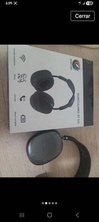 Auriculares Bluetooth 5.0 Grises