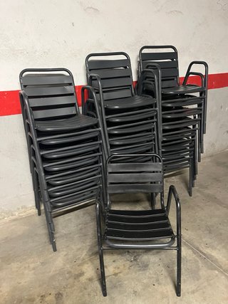 Sillas de terraza de aluminio 15€/ud