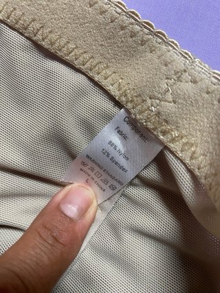 Faja moldeadora de nylon color beige