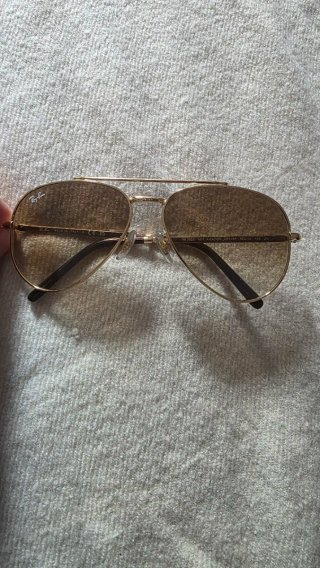 Gafas de sol Ray-Ban Aviator Marrones/Doradas