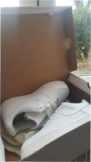 Nike Air Force 1 Blancas Talla 38.5