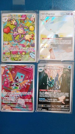 Carte Pokemon - Set di 12 carte