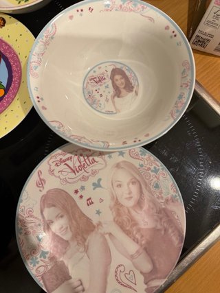 Lote platos infantiles porcelana