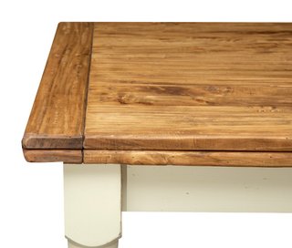 Tavolo Country allungabile in legno massello di ti