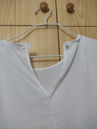 Vestido ibicenco blanco nuevo talla 42
