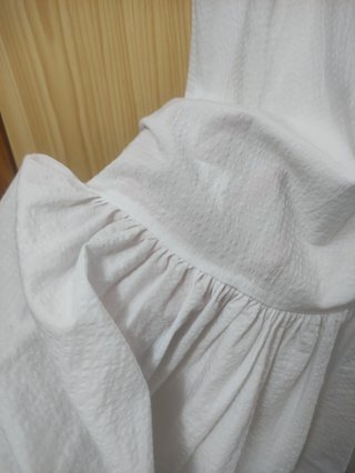 Vestido ibicenco blanco nuevo talla 42