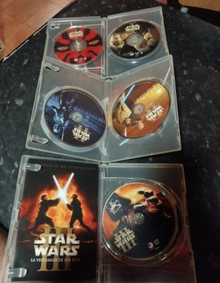 Pack 3 Películas Star Wars DVD (Español)