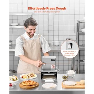 Pressa Elettrica per Impasto Pizza, 6 pollici