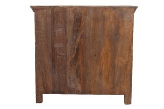Mobile credenza porta TV in legno massiccio ricicl