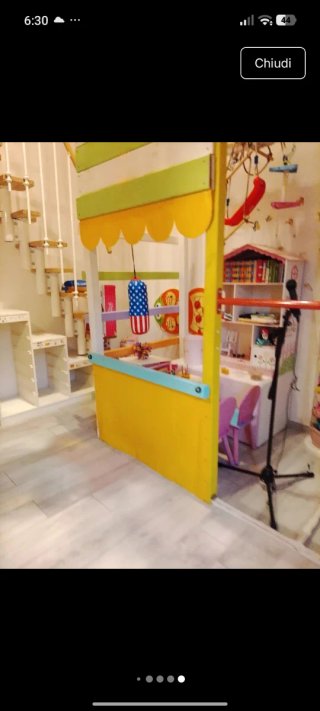 Struttura gioco in legno