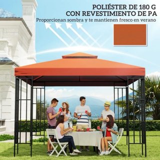 Repuesto Toldo naranja de poliéster