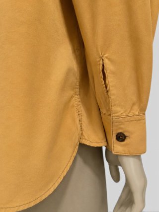 Camisa Mostaza Mujer Bershka Talla S