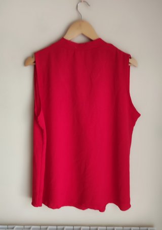 Conjunto rojo top y pantalón corto talla única