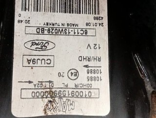 Ford 95117 6c1113w029 faro derecho transit caja ft