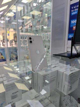 iPhone 12 Blanco 128GB 94% Batería + Factura