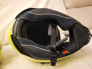 2 Cascos Moto AXXIS Amarillos