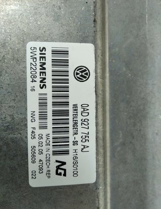Volkswagen 426847 centralita 0ad927755aj touareg