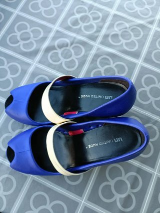 United Nude Mono Jane Talla 41 Azul Cobalto
