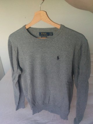 Jersey Polo Ralph Lauren Gris Talla S