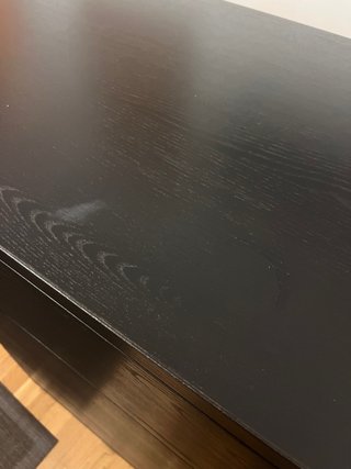 Cómoda MALM 4 cajones IKEA (negro)