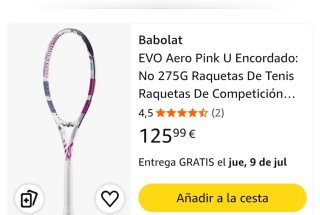 Raqueta Babolat Evo Aero Lite