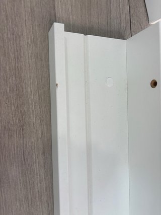 Baldas flotantes blancas Ikea 4unidades