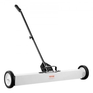 Spazzatrice magnetica da 36 pollici con ruote, cap