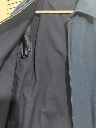 Chaqueta Zara Azul Texturizada
