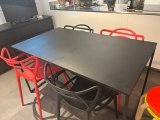 Juego 4 Sillas Cocina/Jardín Metal/Plástico
