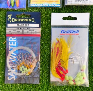 Lotes de pesca Grauvell, Evia, Browning
