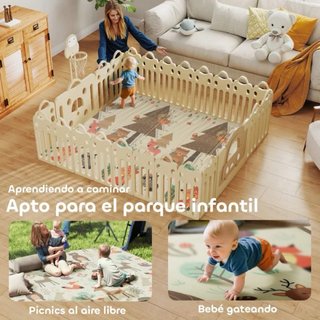 Colchoneta infantil bosque
