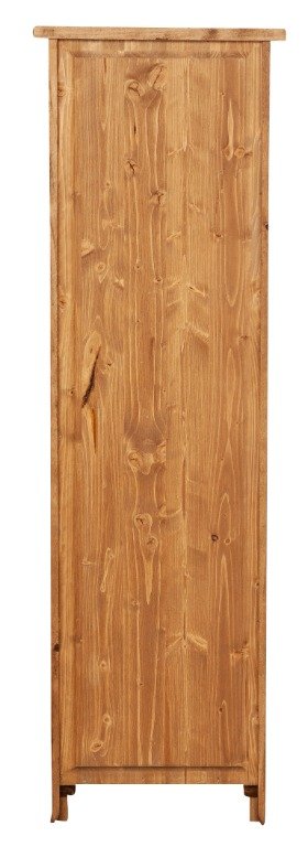 Vetrinetta Country in legno massello di tiglio fin