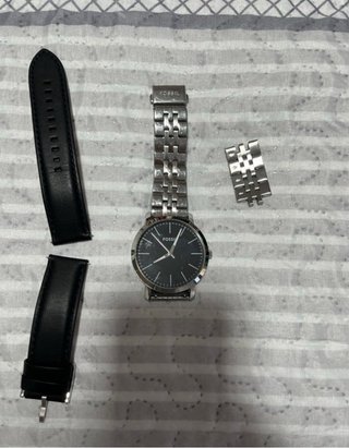 Reloj Fossil Plata y Negro