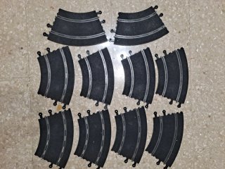 Scalextric: Pistas, transformador y mandos