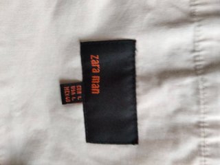 Trenca hombre beige talla L