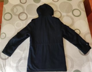 Parka Brandit Azul Marino con Forro Polar