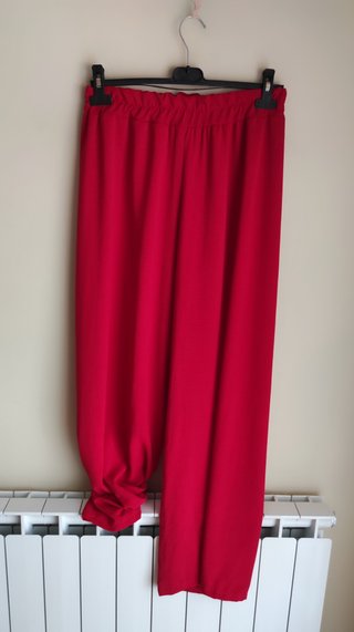 Conjunto rojo pantalón talla única