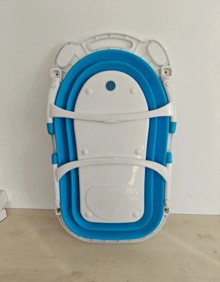 Bañera Plegable Asalvo Baby Azul